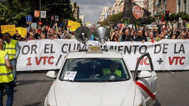 забастовка такси, забастовка таксистов Испании, такси форум